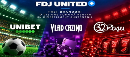 Unibet, Vlad Cazino & 32Roșu (FDJ UNITED), licențiate ONJN până în 2036